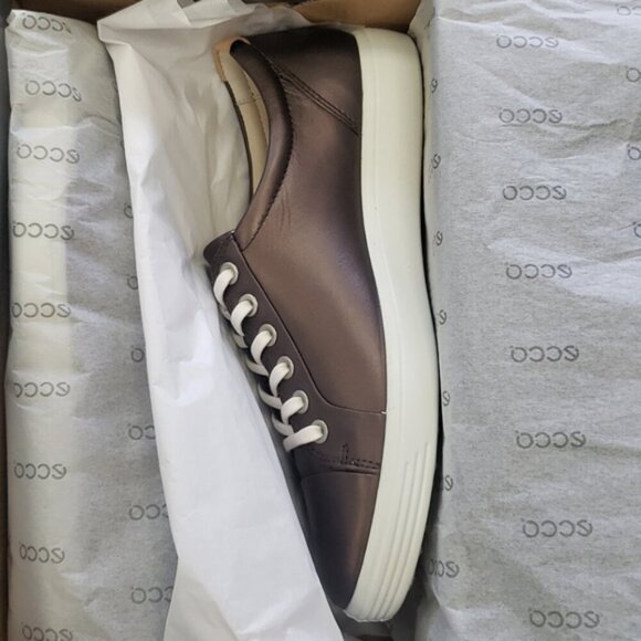 ECCO Soft 7 Women's Lace Fashion Sneakers - Picture 15 of 15